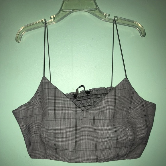 Plaid bra top from Zara - Picture 2 of 6